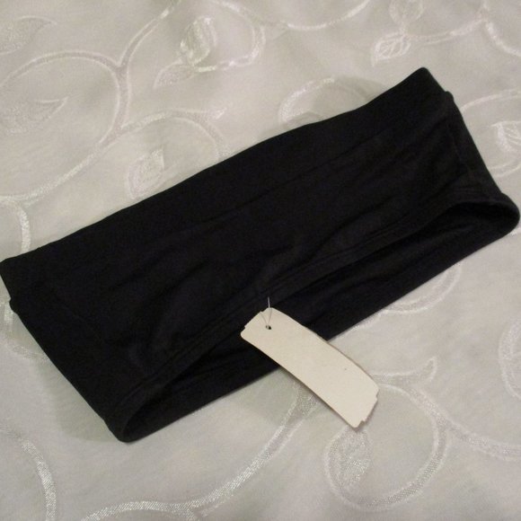 MAIDENFORM BLACK TUBE TOP – STRAPLESS BRA – NWT - Picture 4 of 9